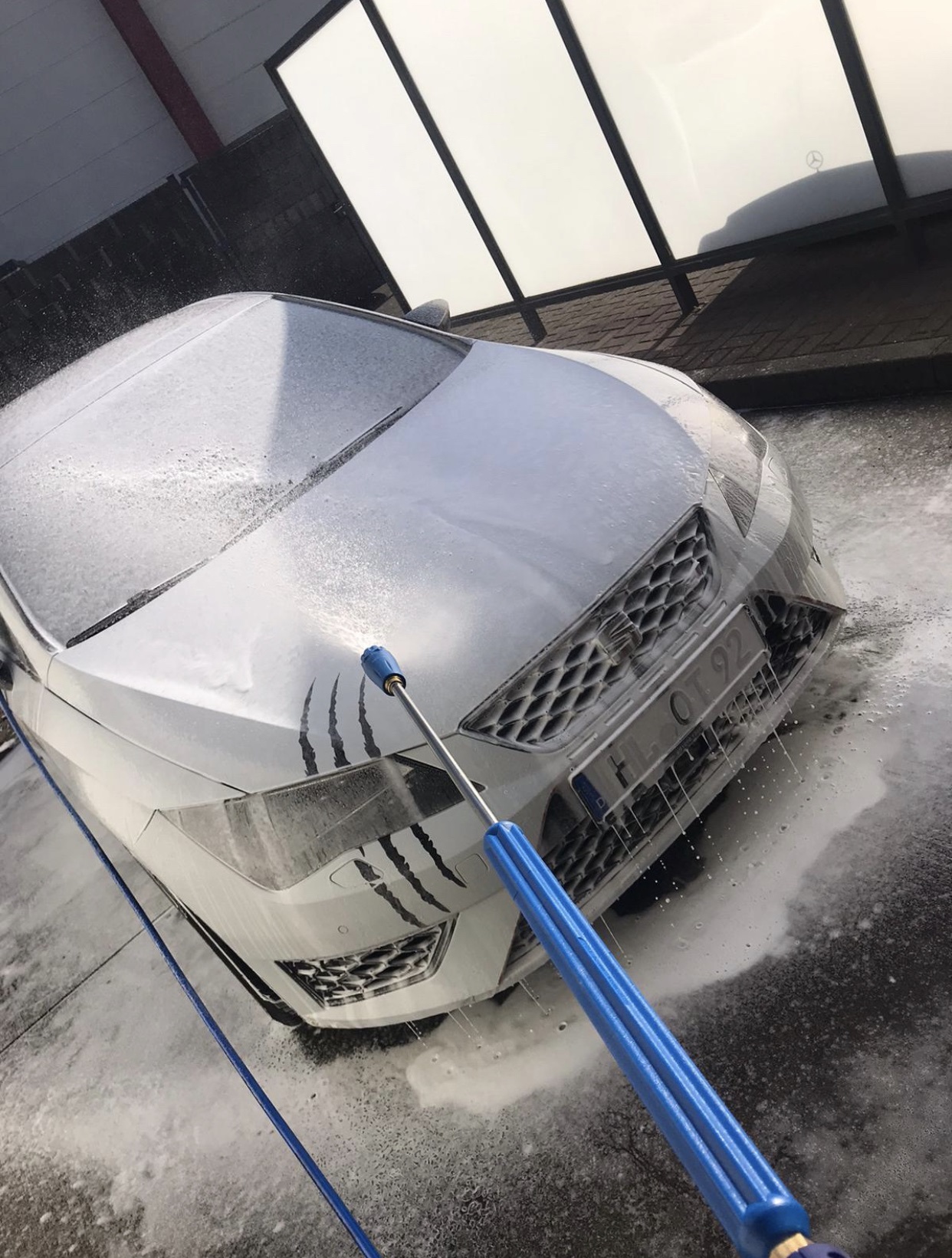 Schaumbad - Vorwäsche